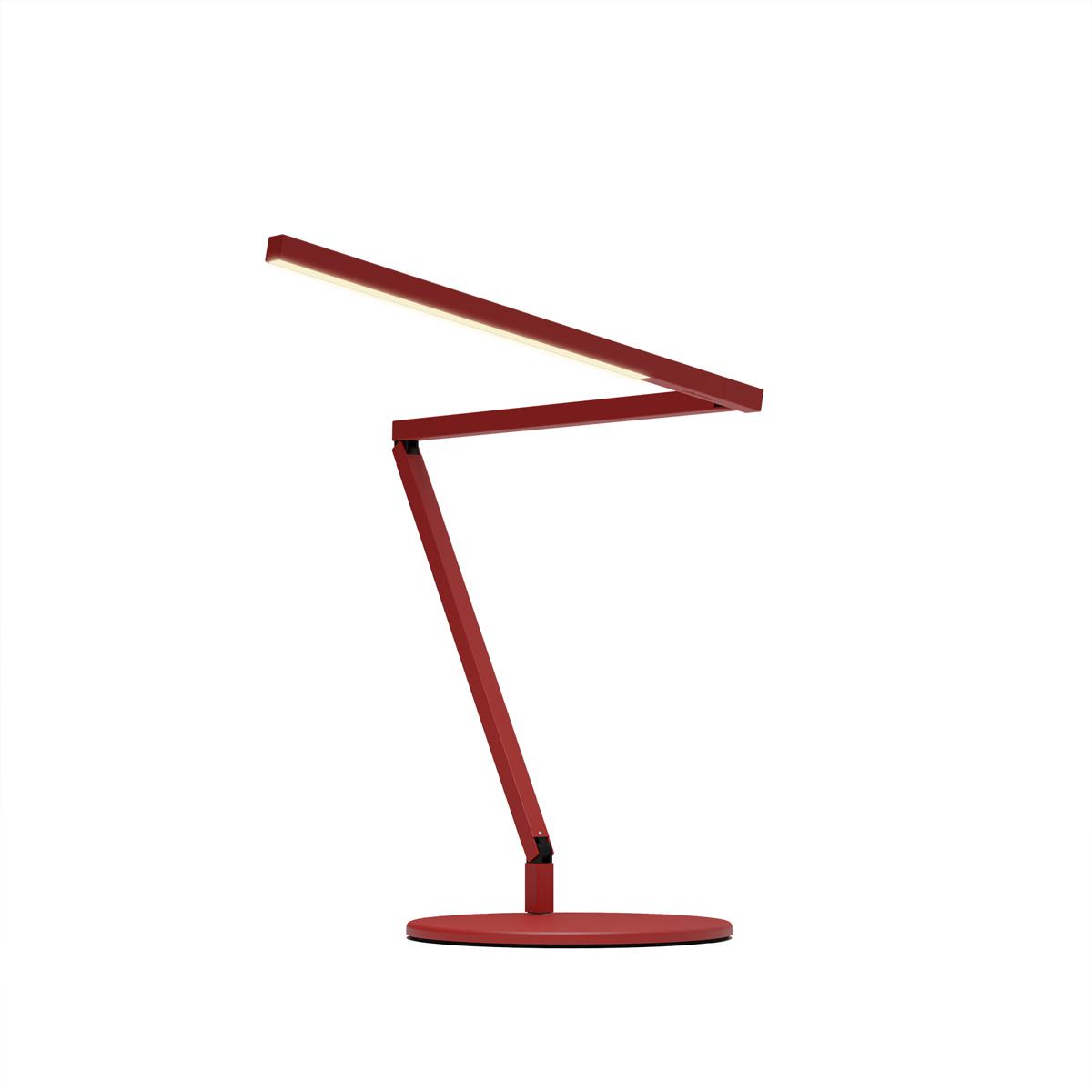 Koncept ZBD3100-W-MRD-DSK Z-Bar Mini Gen 4 12.5 inch 5.35 watt Matte Red Desk Lamp Portable Light